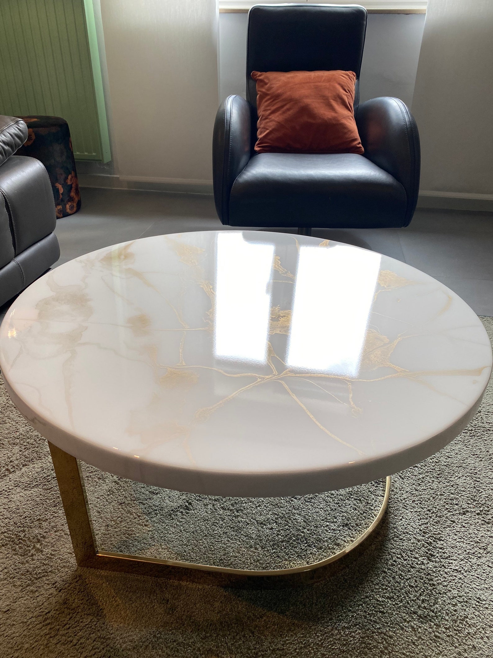 Resin Art Coffee Table Top Etsy