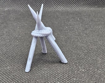 Wooden Barricade D | Terrain | 3D printed | Unpainted | Unprimed