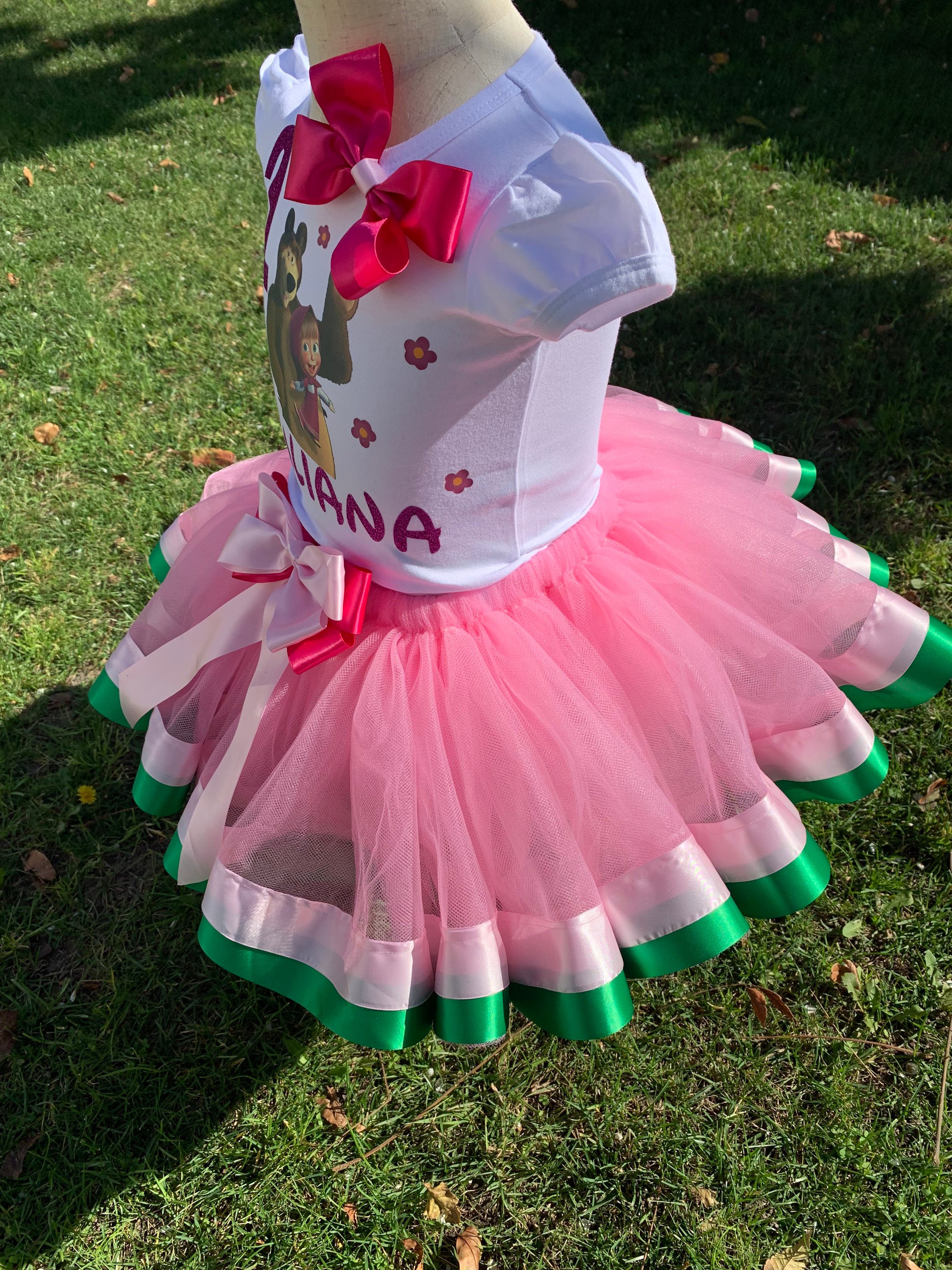 Masha and the Bear Birthday Costume - Etsy
