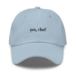 Ja, Chef bestickter Dad-Hut (The Bear on FX, Original Beef of Chicagoland, TV-Show-Tasse, Spitzenkoch, Meisterkoch, Hauskoch, Geschenke für Köche)