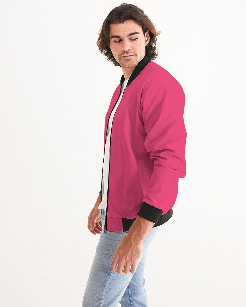 Men's Bomber Jacket High Light Pink Etsy