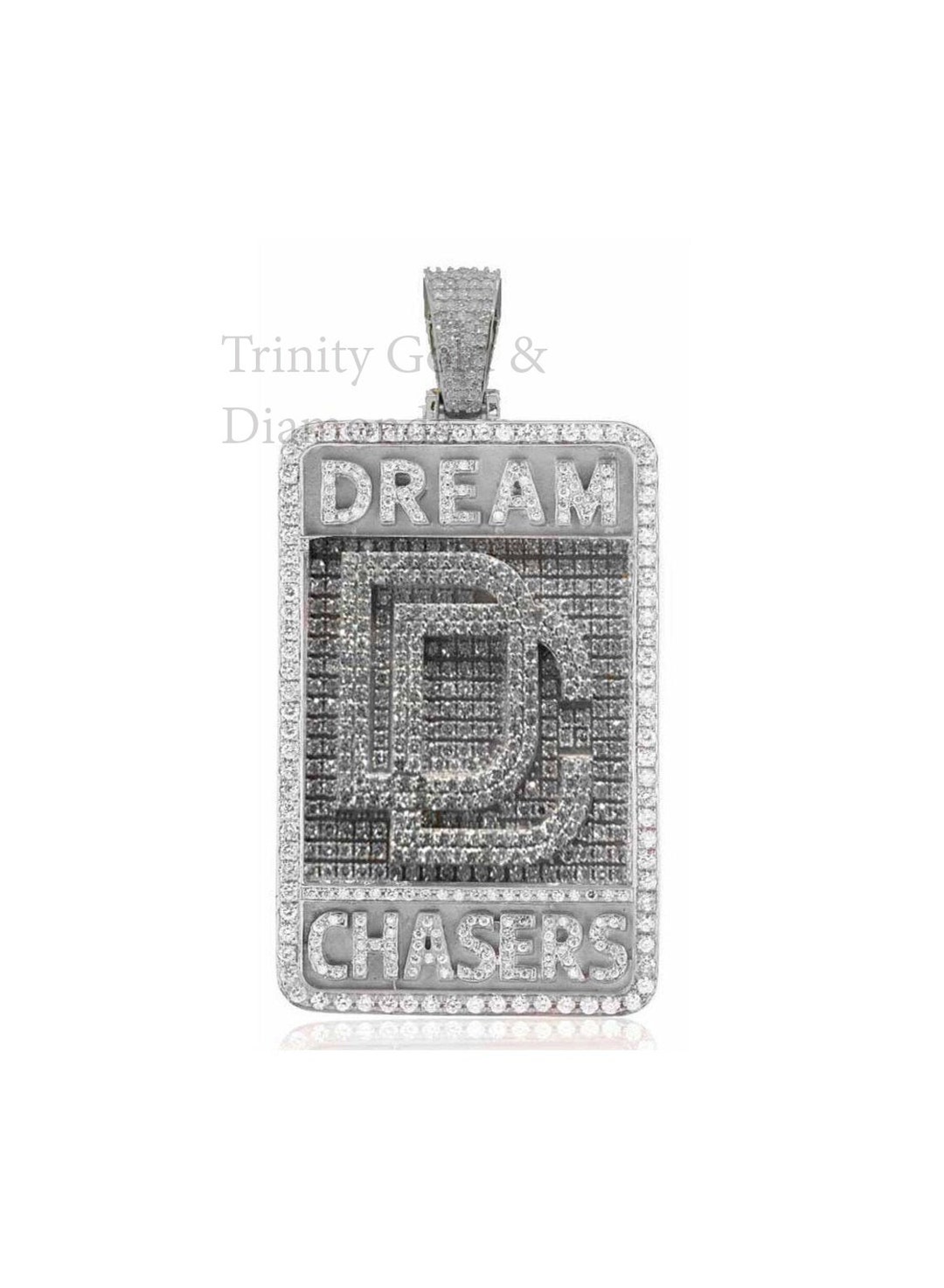 DC Pendant Dream Chaser Hip Hop Moissanite Diamond Pendant Perfect Gift for Dream Lover Gift for Him Custom Hip Hop Pendant GIFT Etsy Canada
