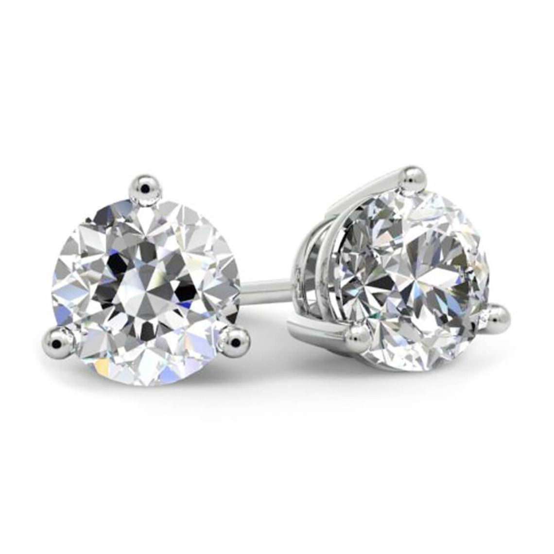 0.25 carat diamond earrings