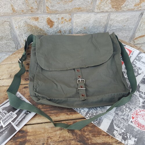 Vintage Military Canvas Bag Canvas Bag 