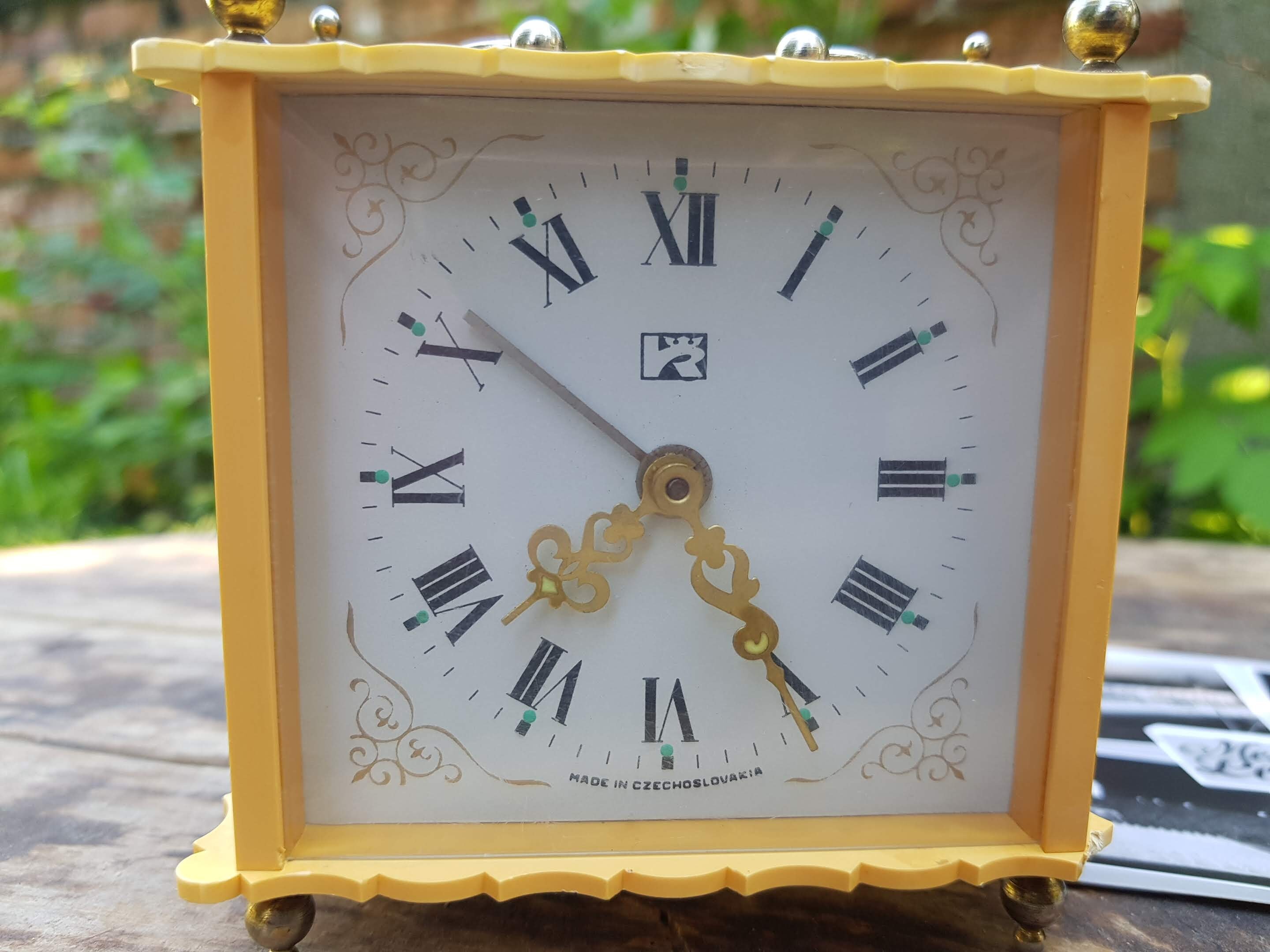 Vintage alarm clock PRIM Czechoslovakia mechanical alarm Etsy