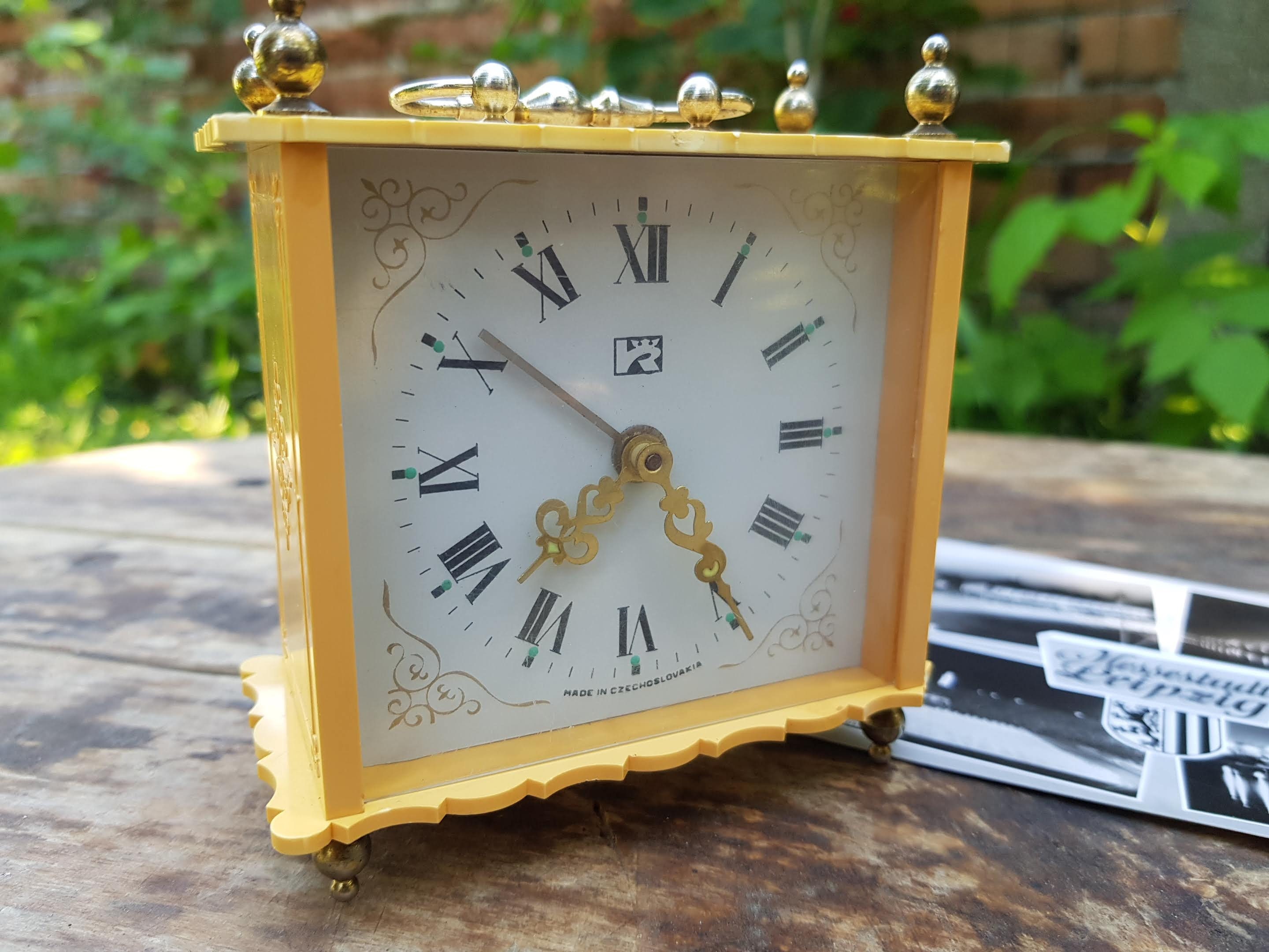 Vintage alarm clock PRIM Czechoslovakia mechanical alarm Etsy