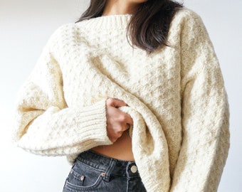 vintage tick sweater