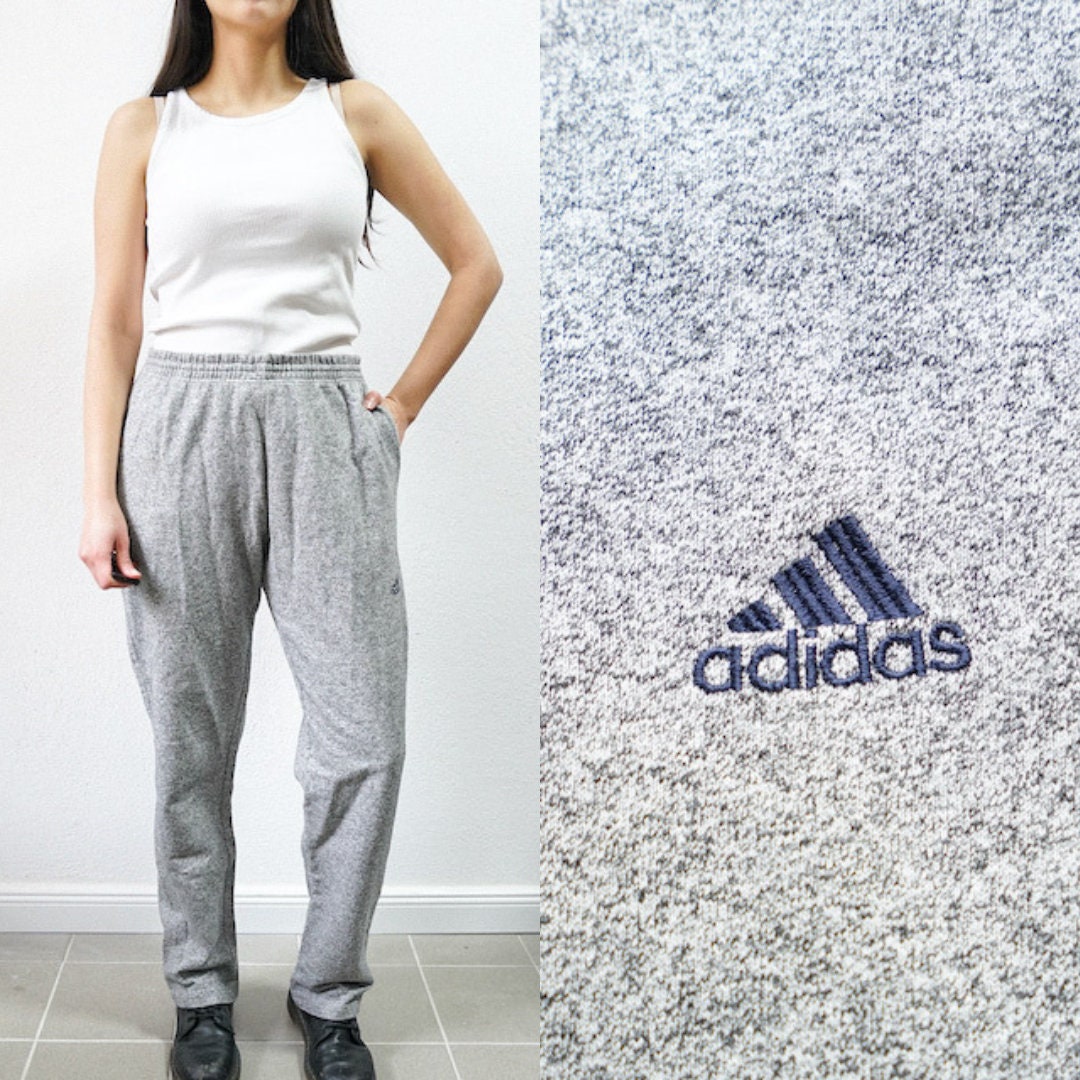 Vintage Adidas Sweatpants Size M Light Gray Jogging Pants - Etsy Norway