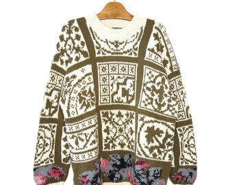 vintage tick sweater