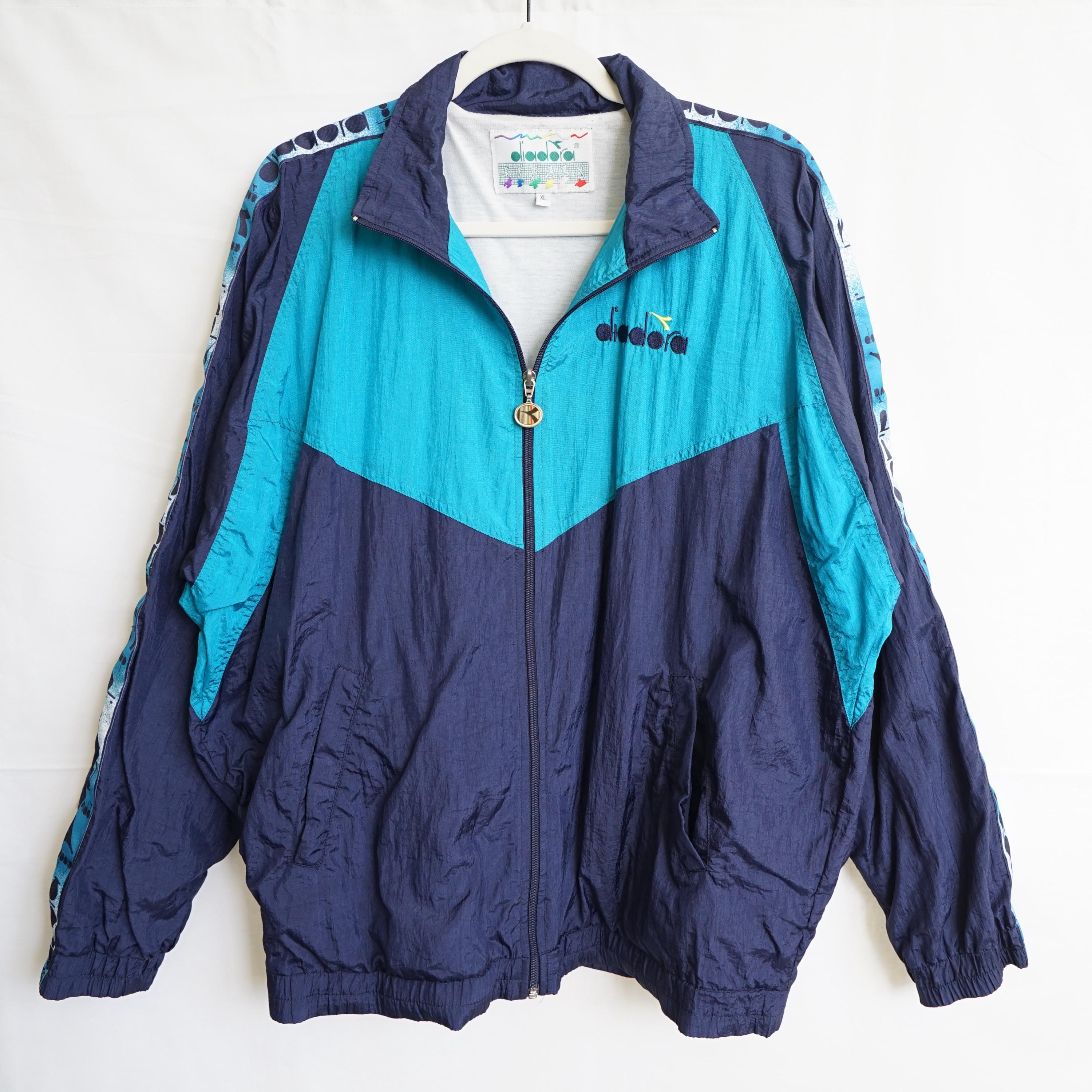 Veste de Survêtement Vintage Diadora Inter Milan des années 90 - L - Rokit