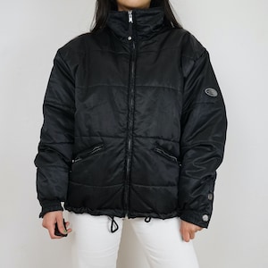 Vintage black Winter Jacket Size M ski jacket snow jacket vintage winter jacket 80s ski jacket snowboarding