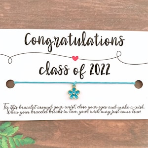 Class of 2023 bracelet, End of term gift for student gifts from teacher, End of year class gifts, High school graduation gifts for her,