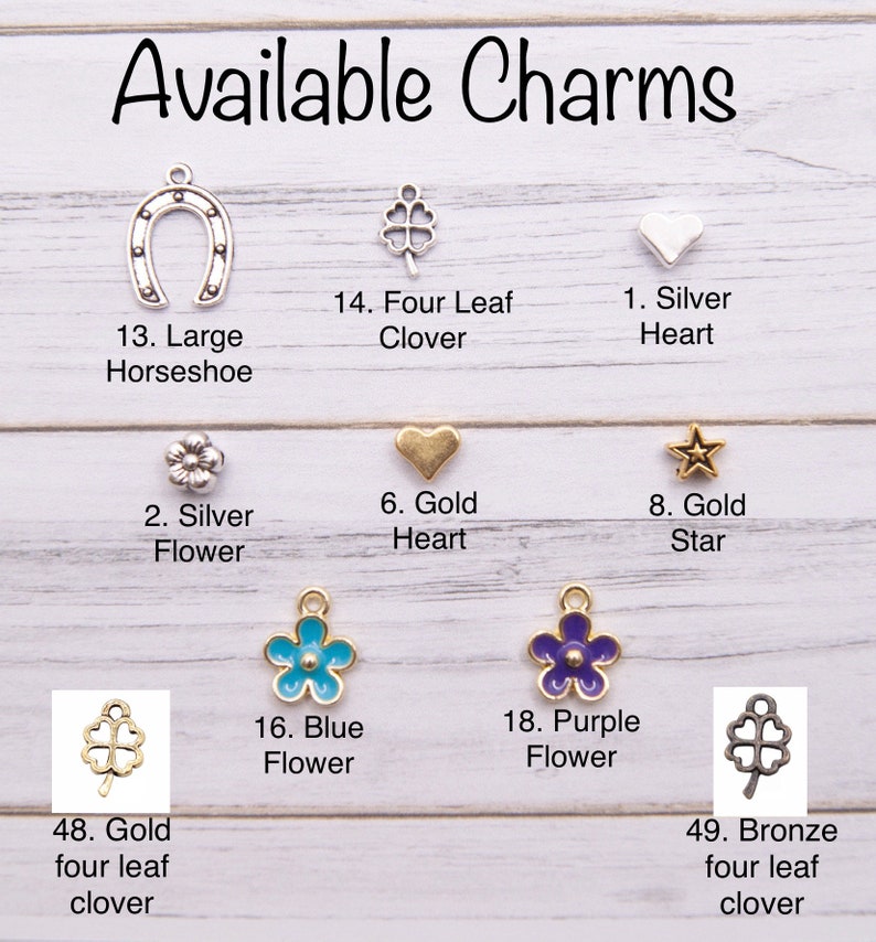 Good Luck Wish Bracelet Good Luck Charm Bracelet Good Luck Etsy