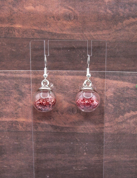 Red bauble deals earrings