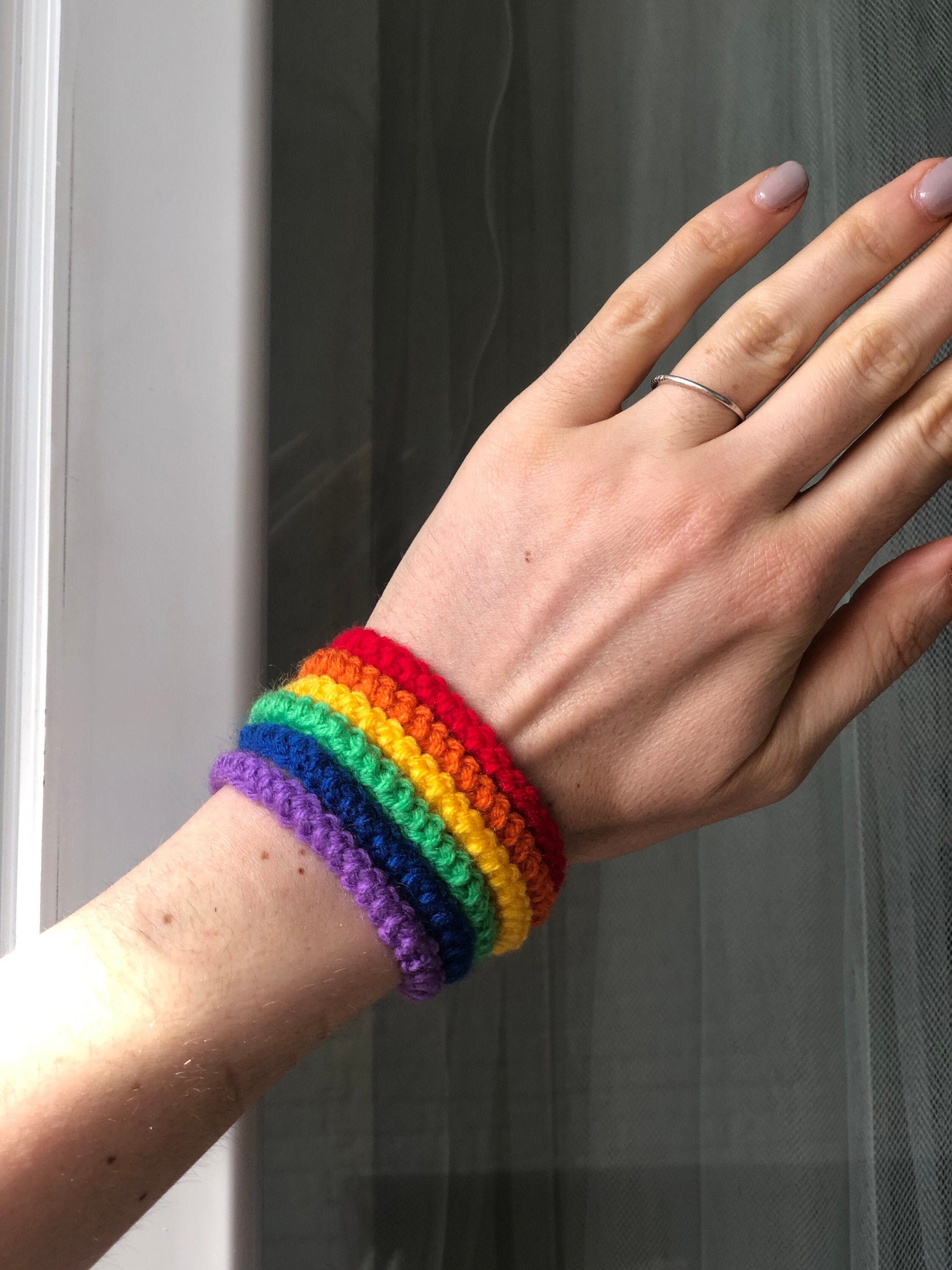 LGBT Armband RegenbogenBandStilArmband lgbtq Geschenk Etsy
