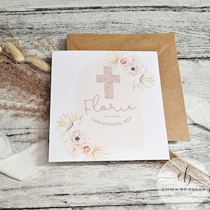 Taufe, Taufe, Personalisiert, Delikat, besonderer Anlass, Christlich, Heilige Kommunion, Paten, Patenmutter, Patenonkel