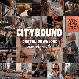 CITYBOUND // Wall Collage Kit // Digital Download