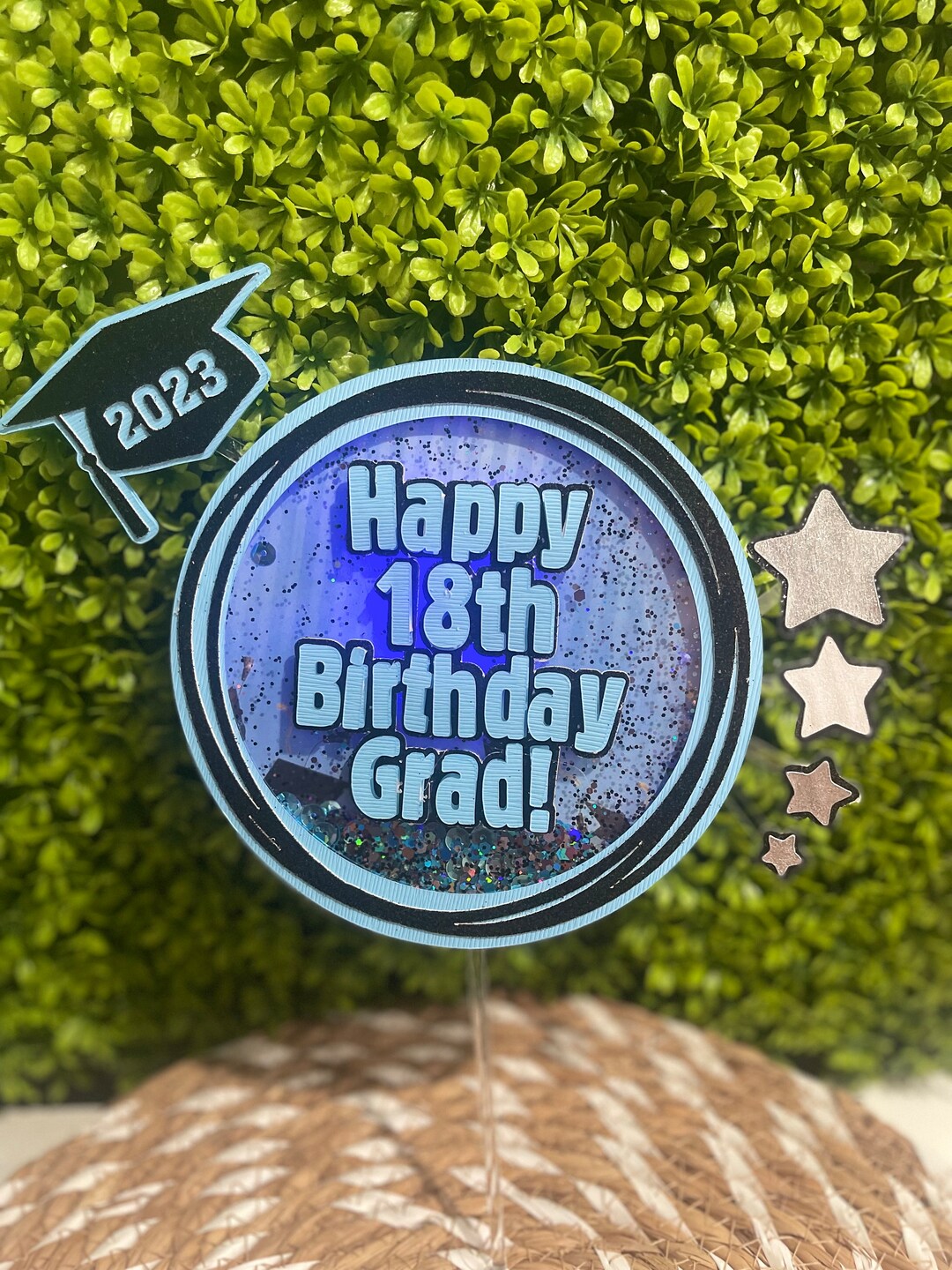 Personalized Graduation Cake Topper: Milestone Celebration - Etsy