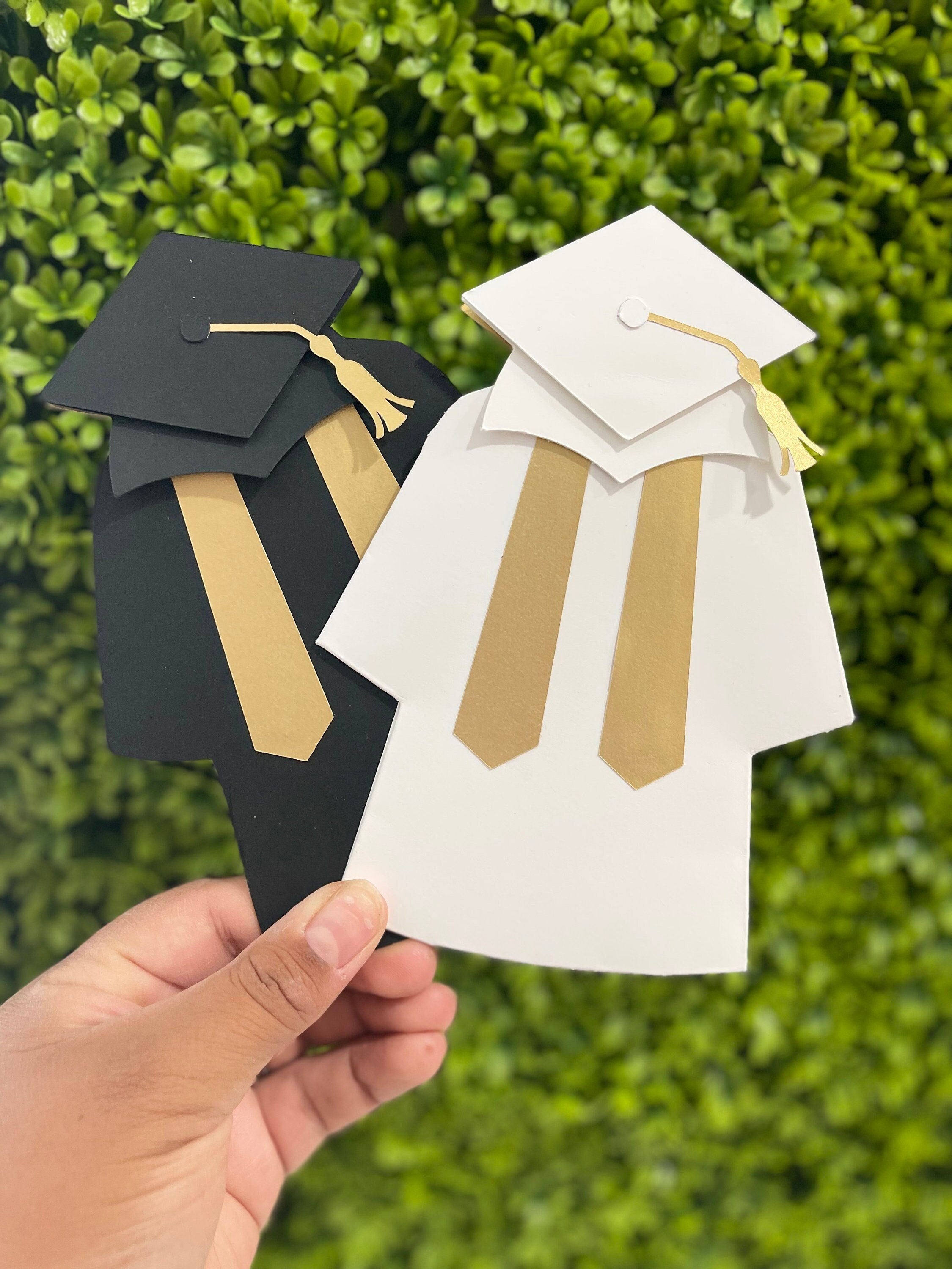 Gift Card Holder Graduation Gift Cap & Gown Money Holder Custom Gift