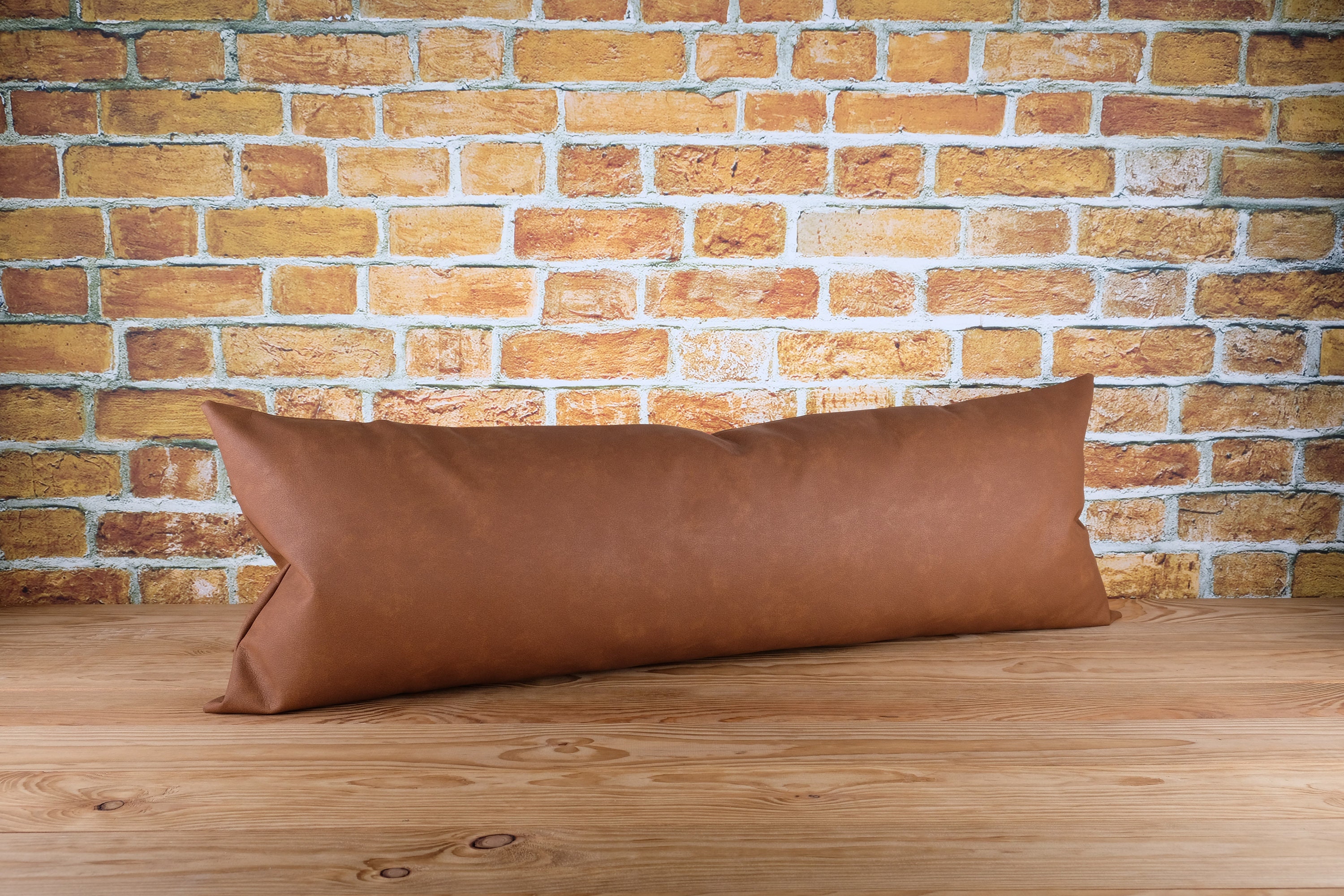 Leather Pillow Cover, 18x18 Pillow Covers, Leather Lumbar Pillow