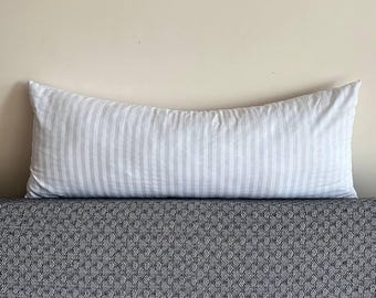 Lumbar Pillow Insert, Hypoallergenic HoloFiber Fill, Cotton Cover