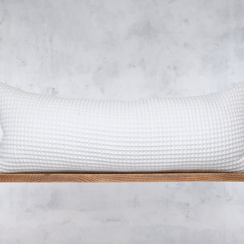 Extra Long Lumbar Pillow Cover Bolster Pillow Long Pillow Etsy