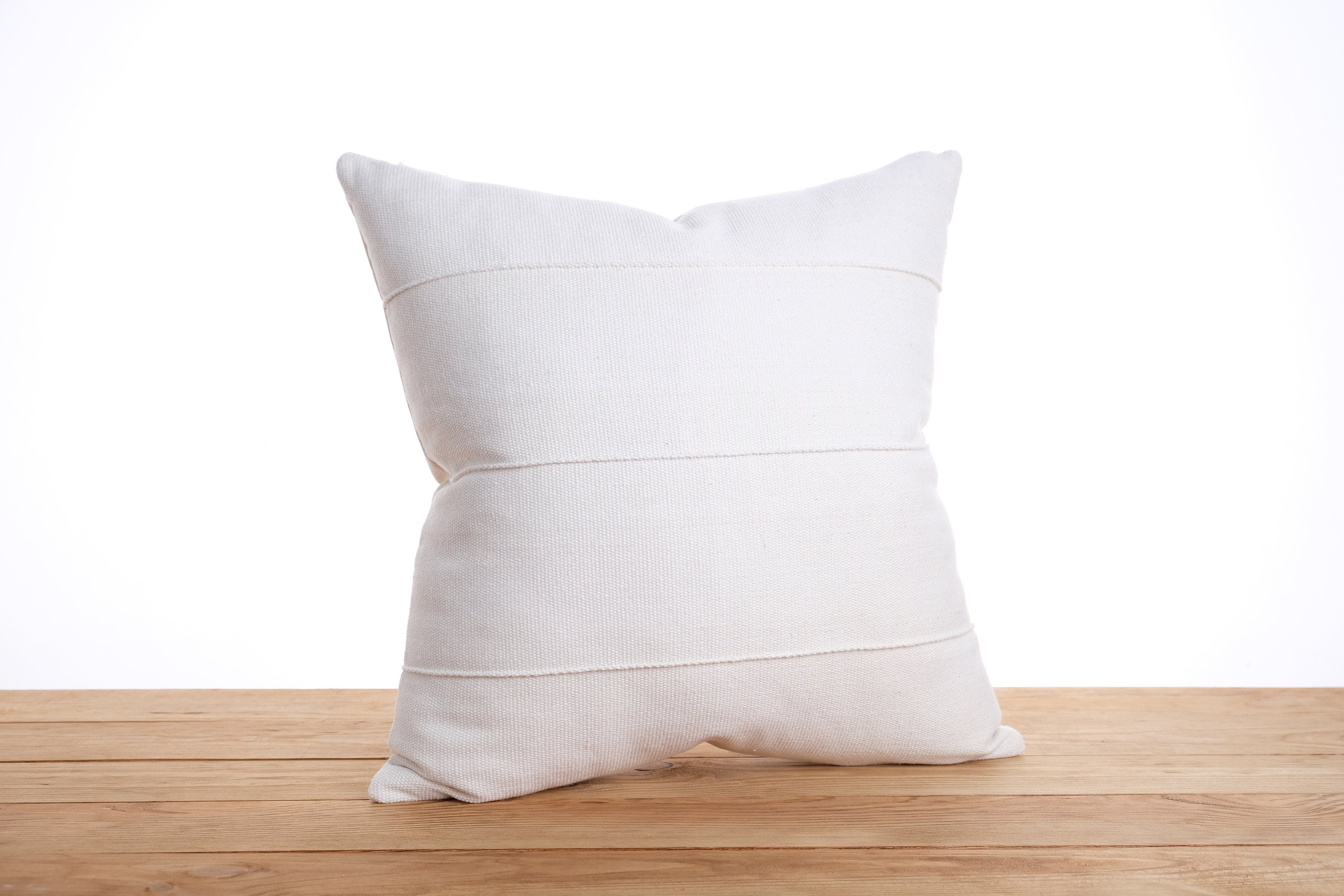 Off white pillow cover Stripe cushion Neutral pillow Etsy