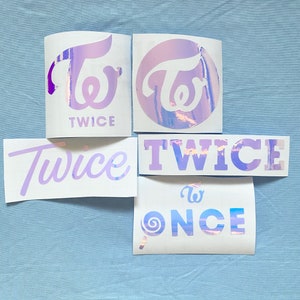 Twice Logo Vinyl Decal Sticker