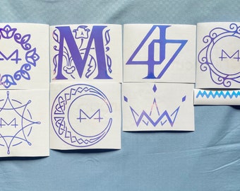 Mamamoo Album Logo Vinyl Decal Stickers