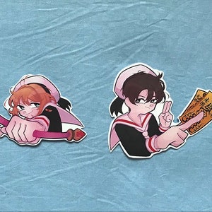 Cardcaptor Sakura Anime Stickers [Tomoyo, Sakura, Syaoran, Meiling]