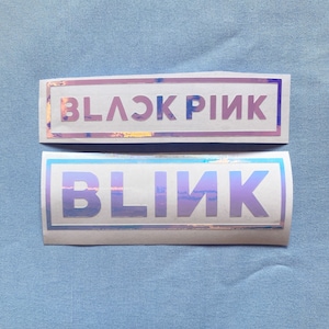 Blackpink Blink Vinyl Holographic Sticker Decal