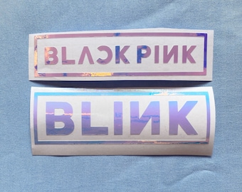 Blackpink Blink Vinyl Holographic Sticker Decal