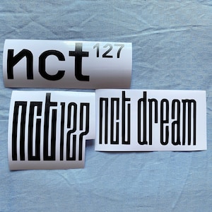 NCT 127 Logo Vinyl Decal Sticker