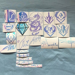 League of Legends (Logos, KDA, and Spirit Blossom)