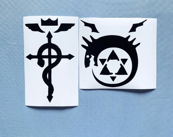 Full Metal Alchemist Vinyl Decal Sticker