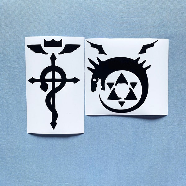 Full Metal Alchemist Vinyl Decal Sticker