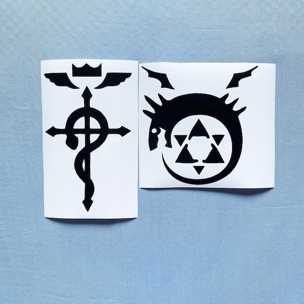 Full Metal Alchemist Vinyl Decal Sticker