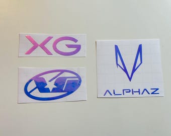XG Decals | Logo and Signature | Vinyl Sticker | Juria | Cocona