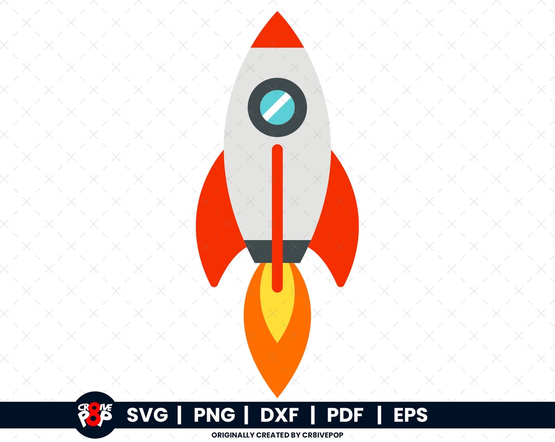 Rakete SVG, Weltraum SVG, Astronaut SVG, Raumschiff, Rakete, Raumschiff