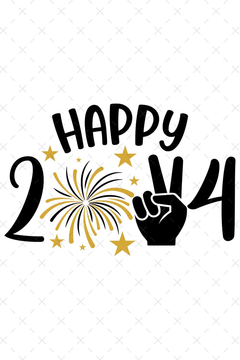 Happy 2024 Svg, Happy New Year Svg, New Year Svg, New Year Png, New