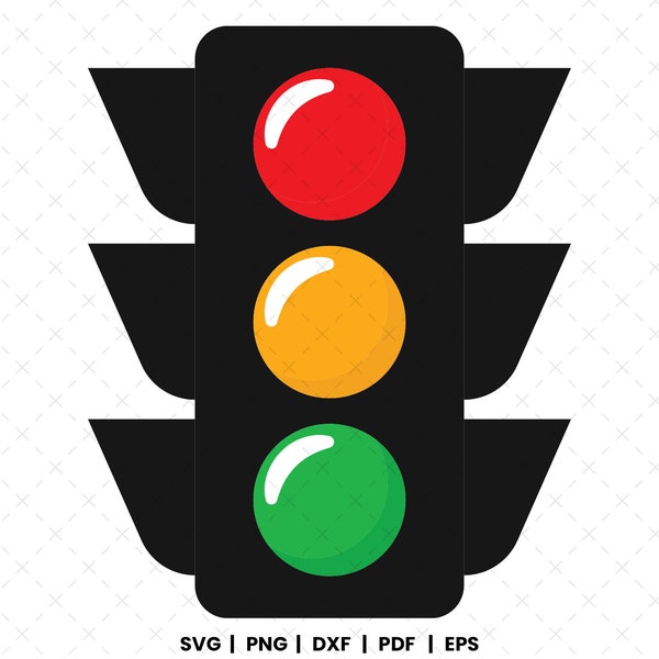 Traffic Light SVG, Road sign svg, Stop sign svg, SVG files for cricut, Road sign png, Red light, Amber light, Green light