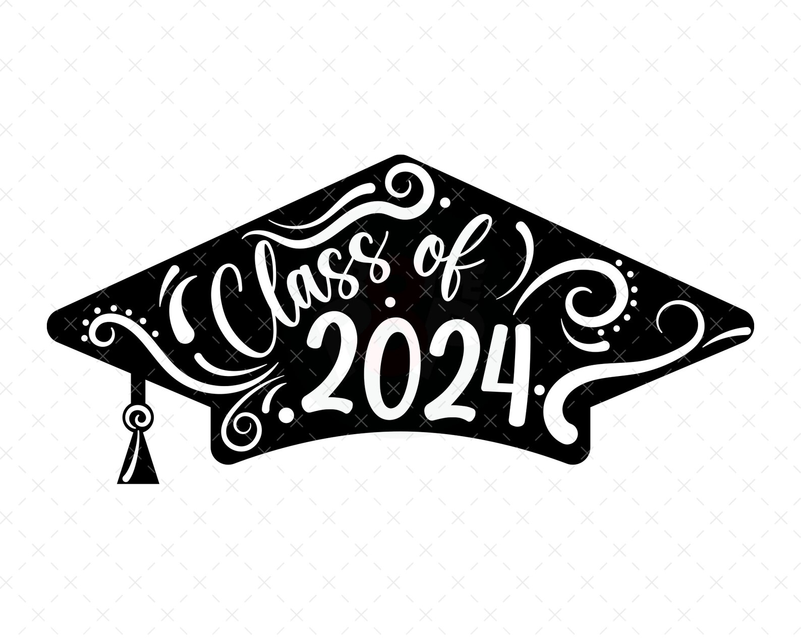 Class of 2024 Svg, Class of 2024 Png, Senior 2024 Png, Graduation Svg