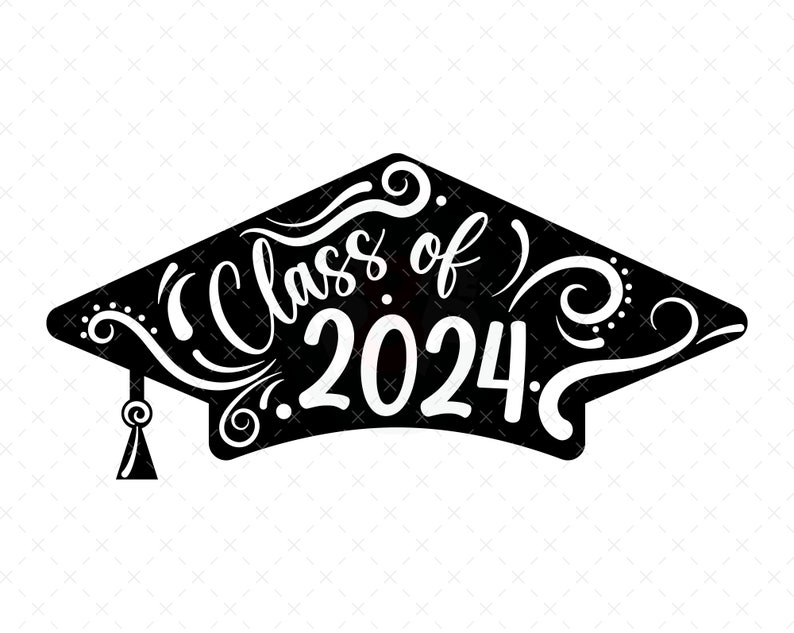 Class of 2024 Svg, Class of 2024 Png, Senior 2024 Png, Graduation Svg