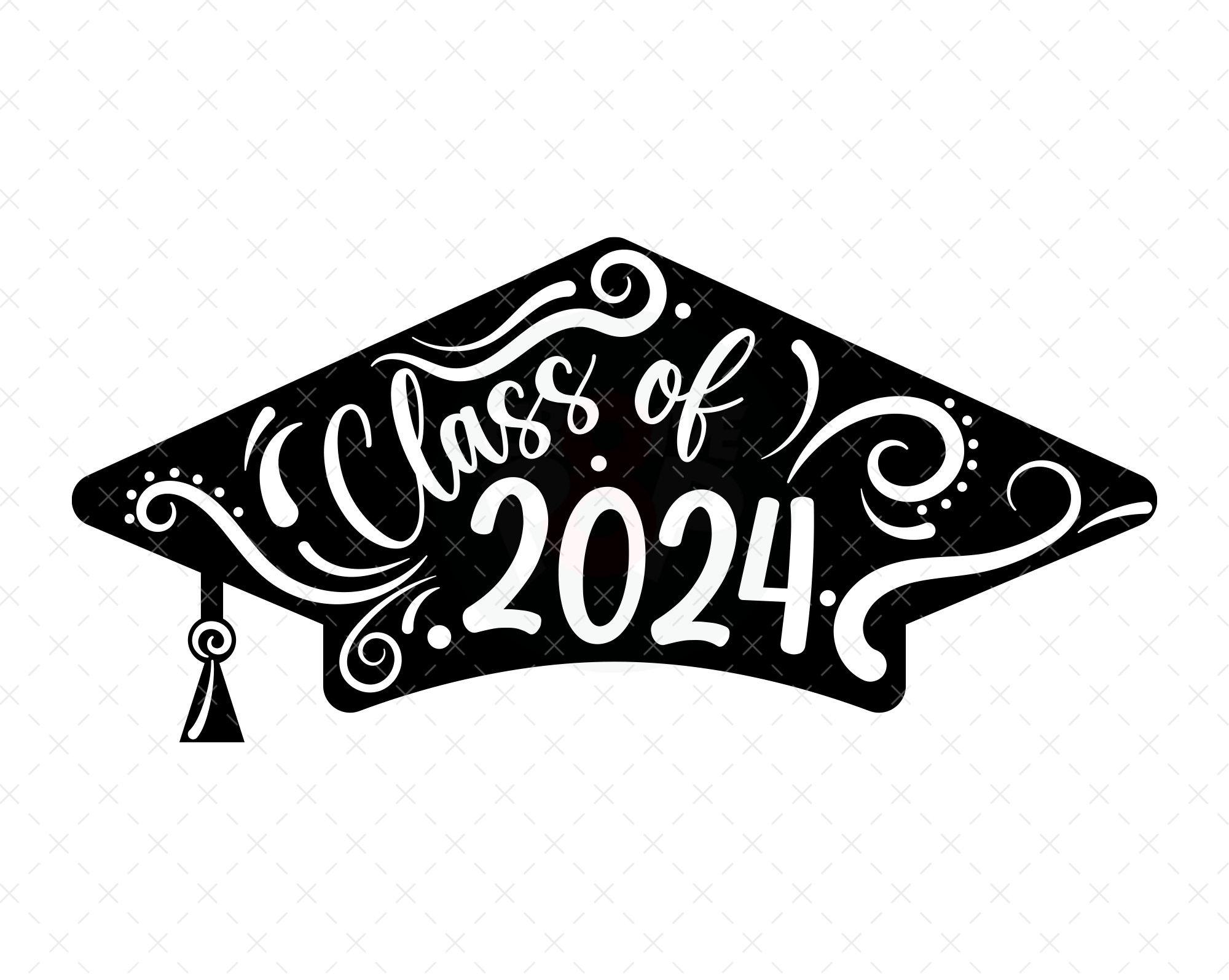 Class of 2024 Svg, Class of 2024 Png, Senior 2024 Png, Graduation Svg