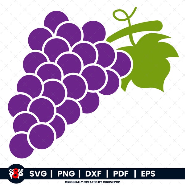 Grape SVG, Grapes svg, Fruit svg, Wine svg, Grapes, svg cut file, Vine svg, Grape Vine svg, Wine Grapes, Wine svg Bundle, Grape png