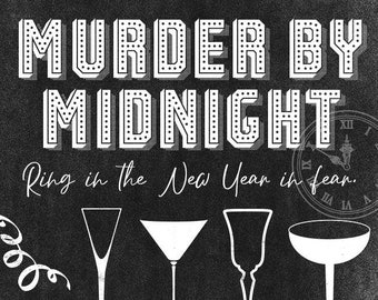 Murder By Midnight: A New Year’s Eve Mystery (Physical Game Kit)