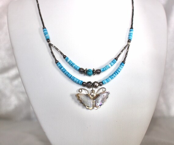 Turquoise butterfly sale jewelry