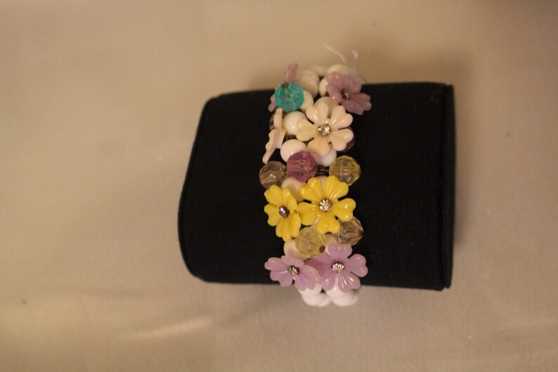Floral Cuff Bracelet
