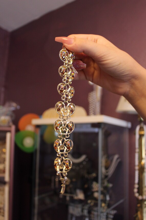 1960’s Rhinestone Bracelet - image 4