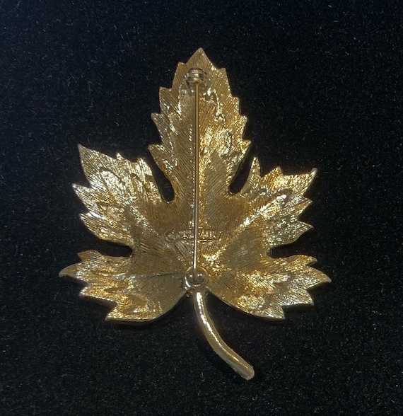 Sarah Coventry Maple Leaf Pin - image 2